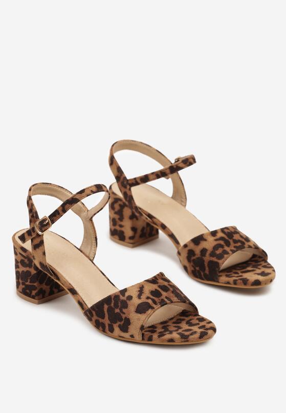 Sandale Imprimeu leopard 5