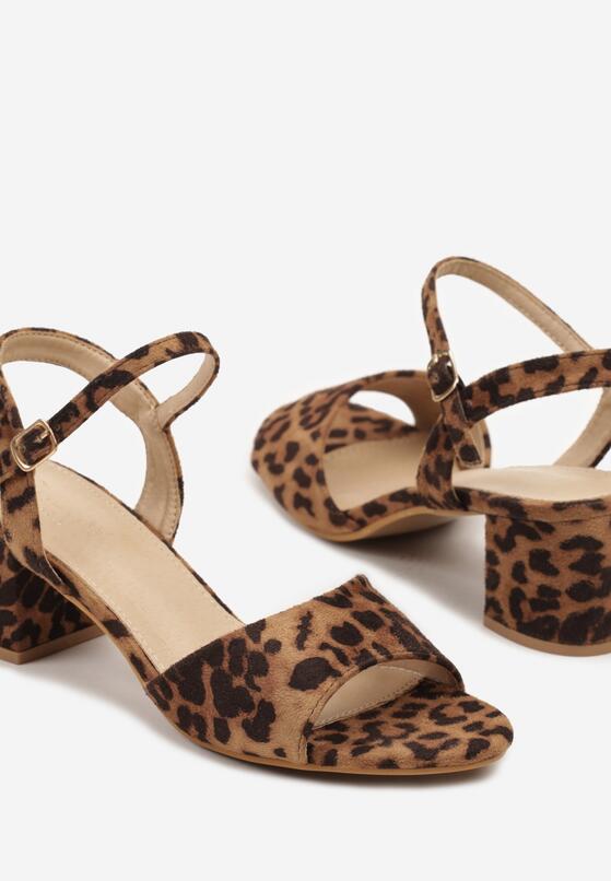Sandale Imprimeu leopard 6