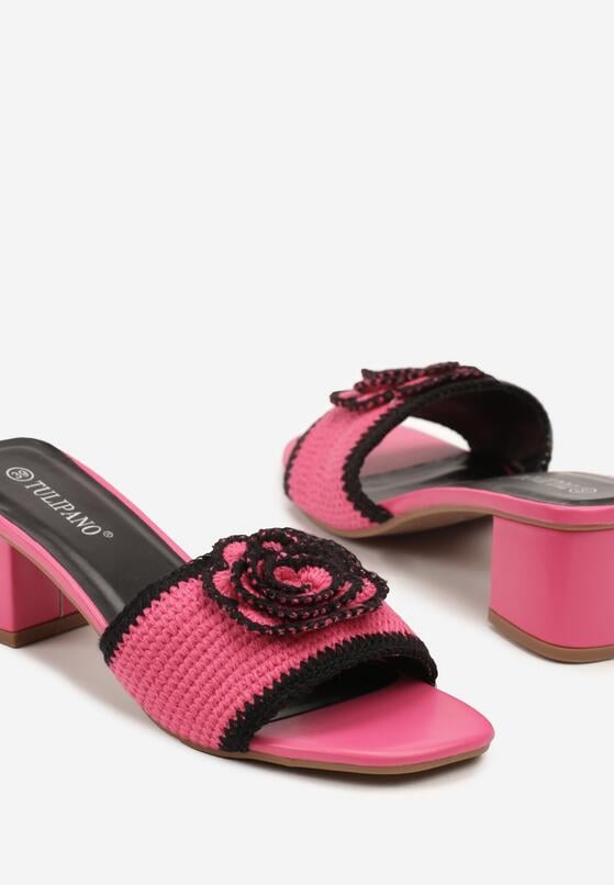 Papuci Fucsia 6