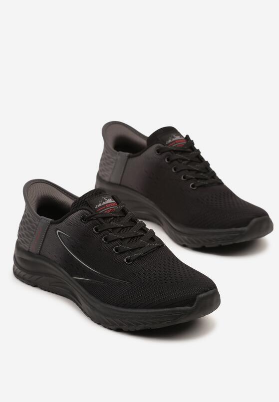 Pantofi sport Negru cu gri 2