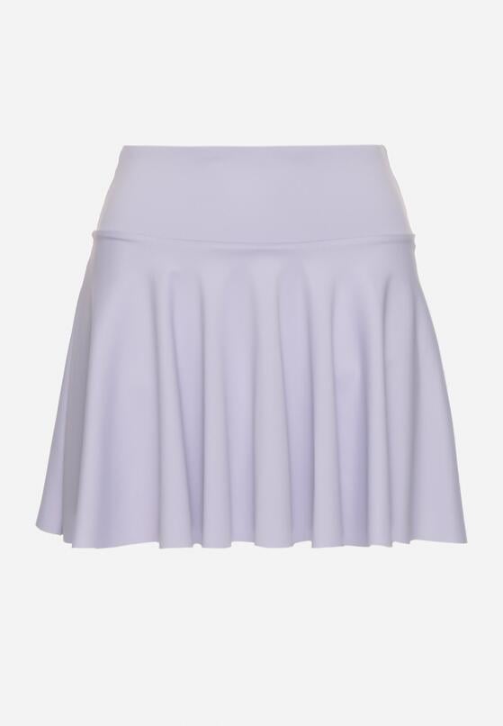 Pantaloni scurți Mov deschis 6