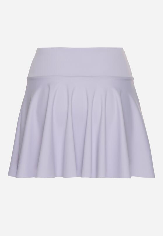 Pantaloni scurți Mov deschis 7