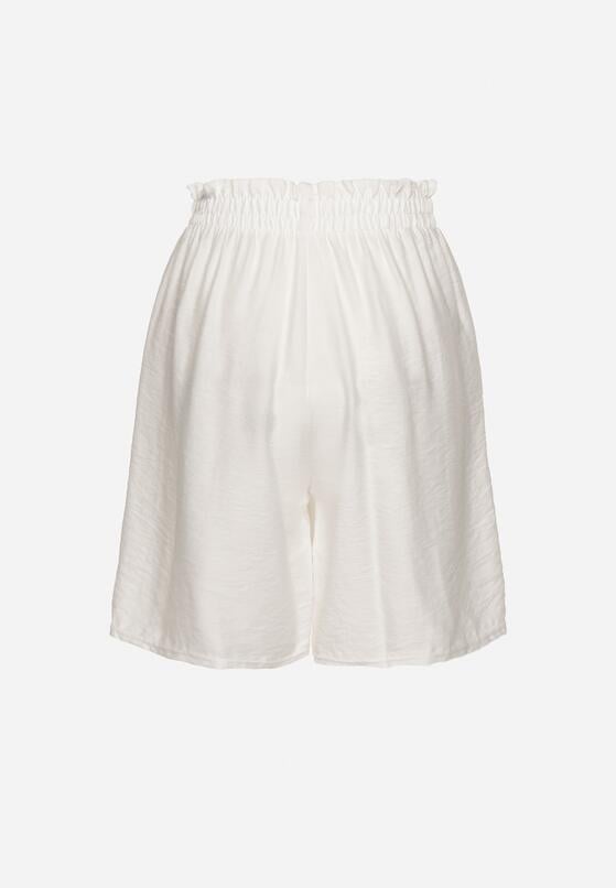 Pantaloni scurți Albi 7