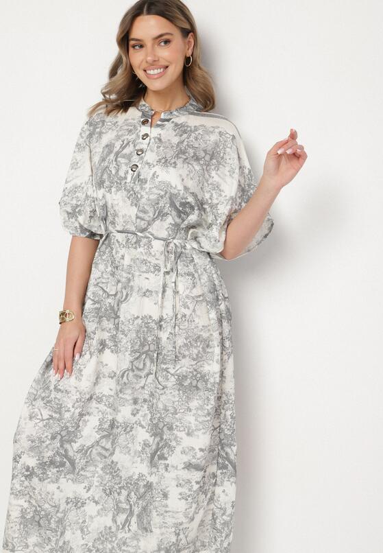 Rochie Gri 4