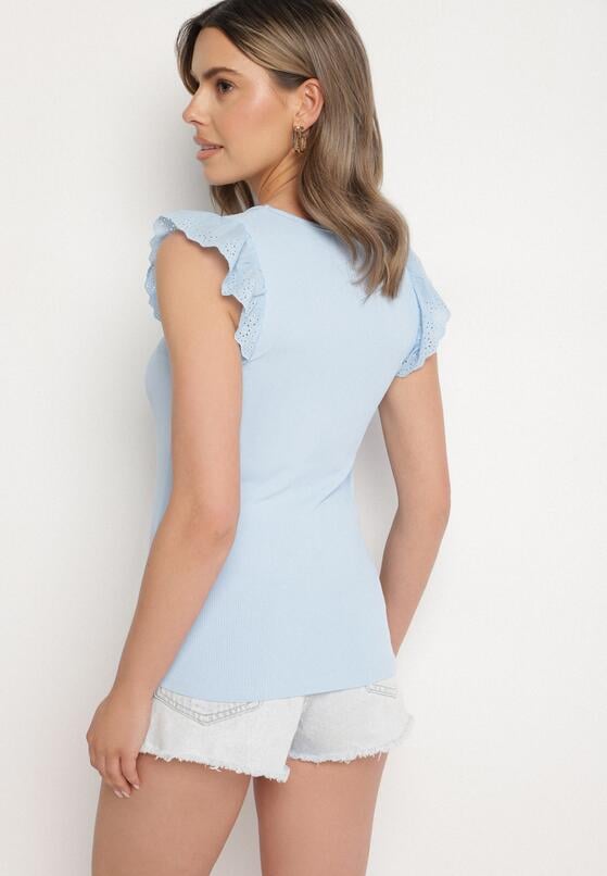 Top Albastru deschis 3