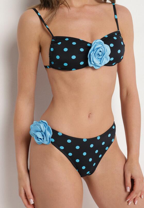 Costum de baie bikini Albastru deschis 4