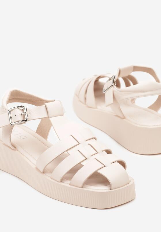 Sandale Roz deschis 6