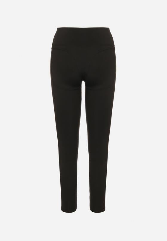 Czarne Legginsy z Modelującymi Przeszyciami Selettia 7