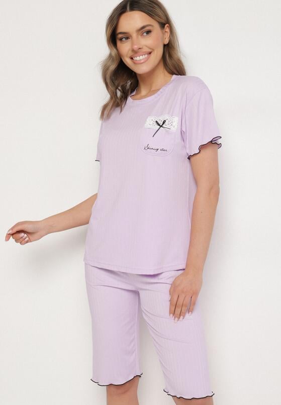 Compleu pijama Mov 1