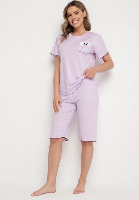 Compleu pijama Mov 2