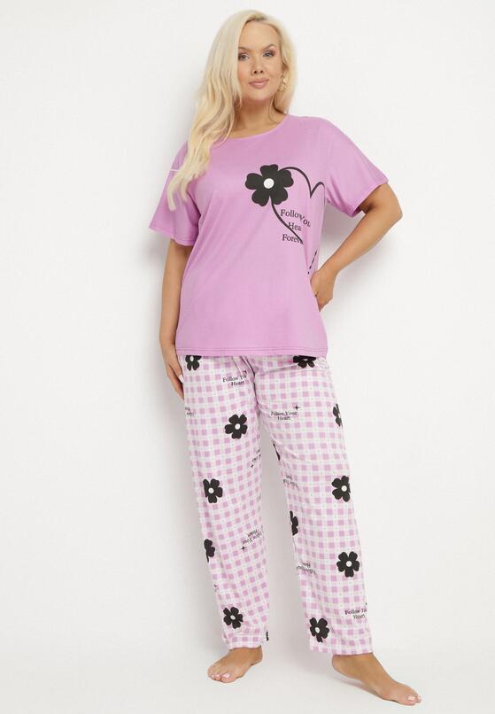 Compleu pijama Mov 1