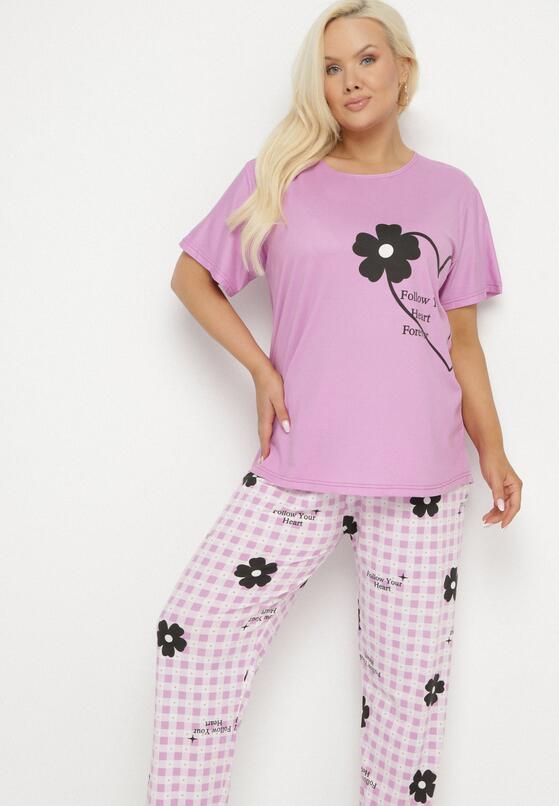 Compleu pijama Mov 2