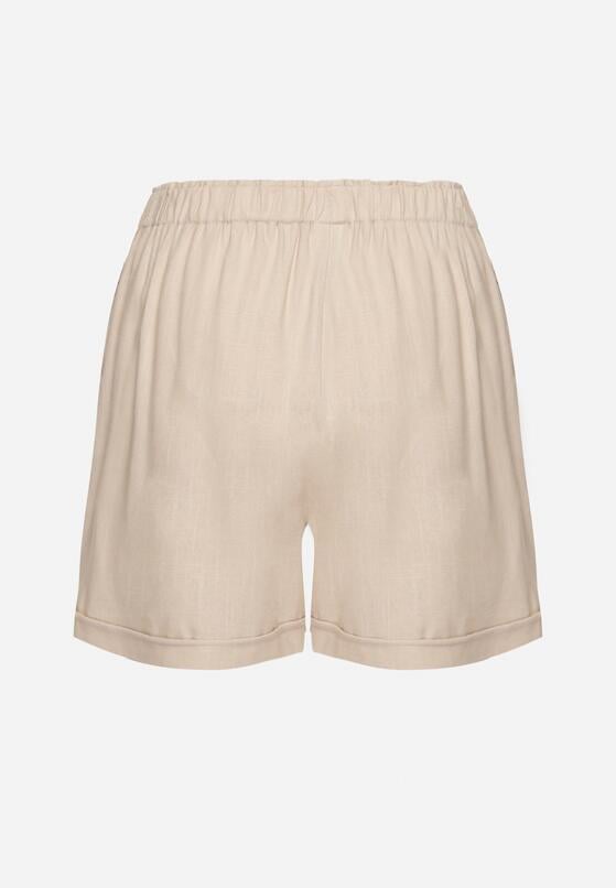 Pantaloni scurți Bej deschis 7