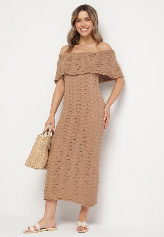 Rochie Bej închis 1