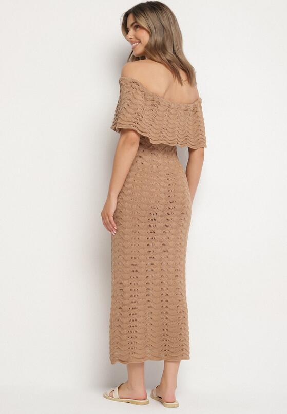Rochie Bej închis 3