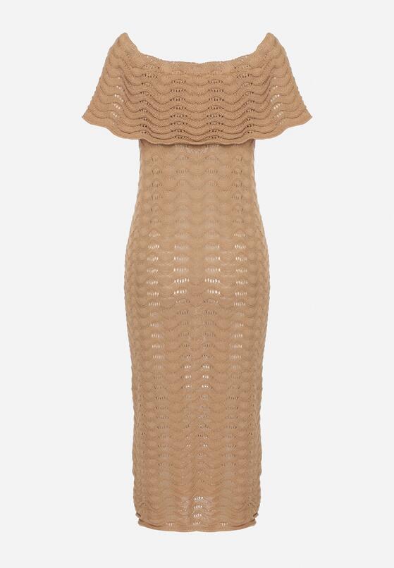 Rochie Bej închis 7