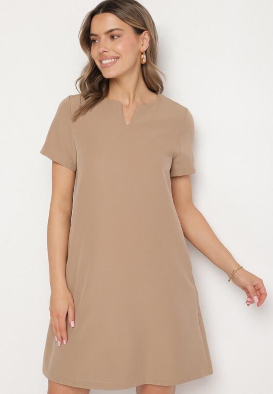 Rochie Bej închis 1
