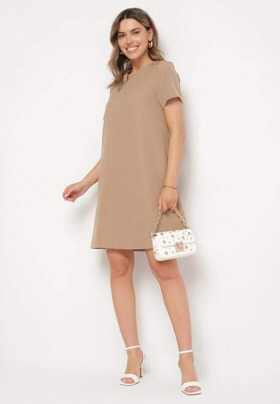 Rochie Bej închis 2