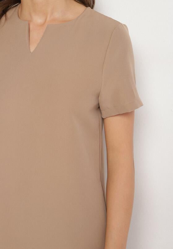 Rochie Bej închis 5