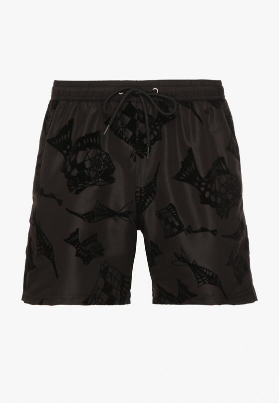 Costum de baie bărbătesc Negru 1