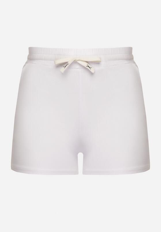 Pantaloni scurți Albi 6
