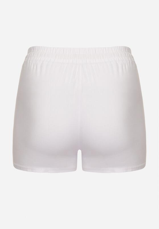 Pantaloni scurți Albi 7