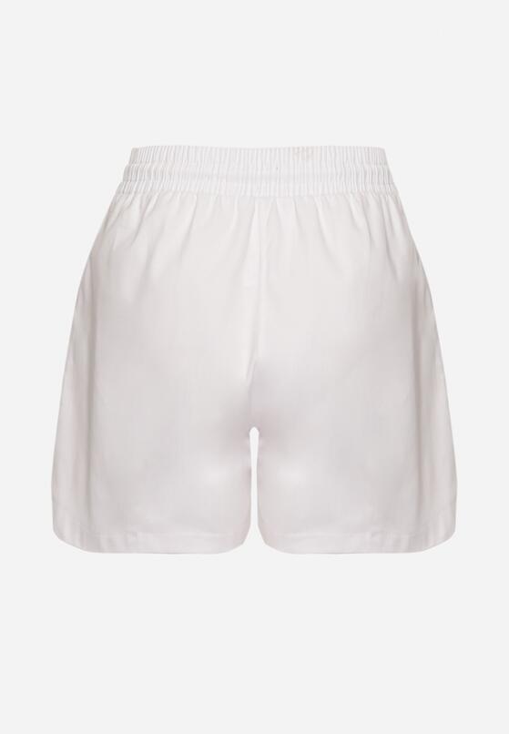 Pantaloni scurți Albi 7