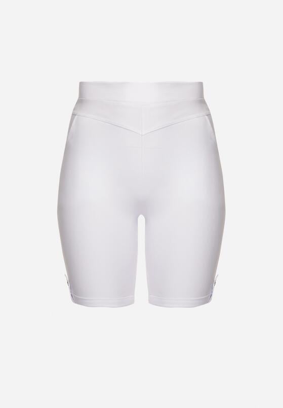 Pantaloni scurți Albi 6