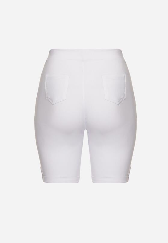 Pantaloni scurți Albi 7