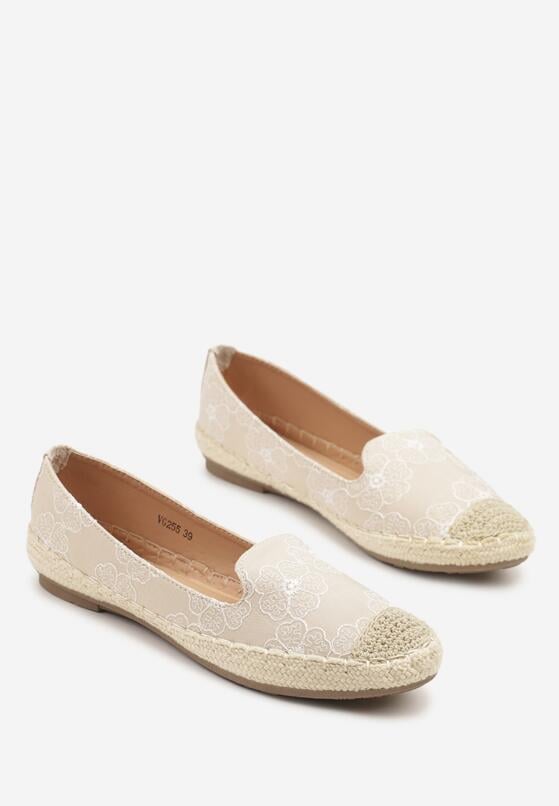 Bézs Espadrilles 5