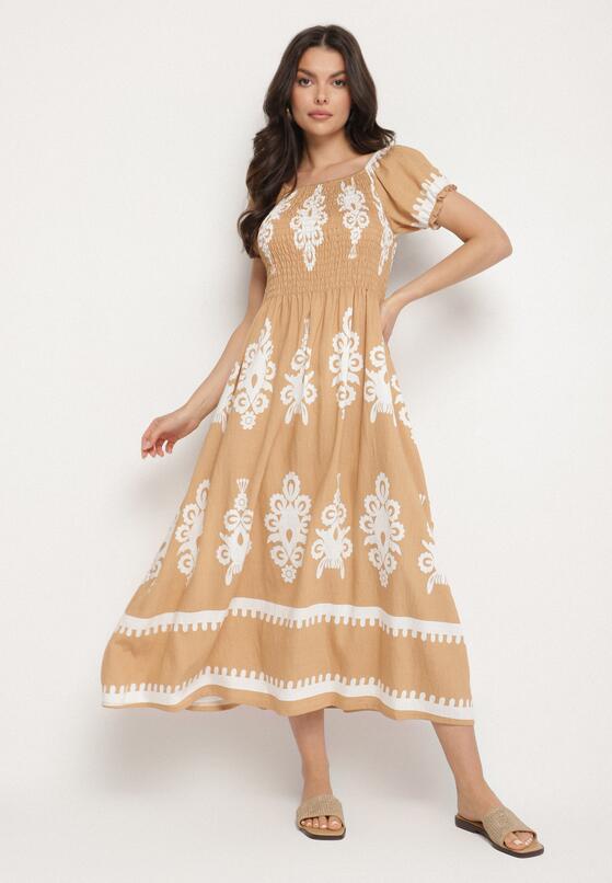 Rochie Bej închis 1