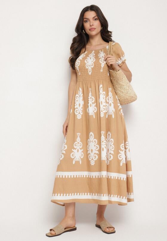 Rochie Bej închis 2