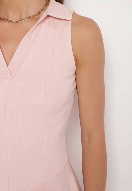 Rochie Roz deschis 5