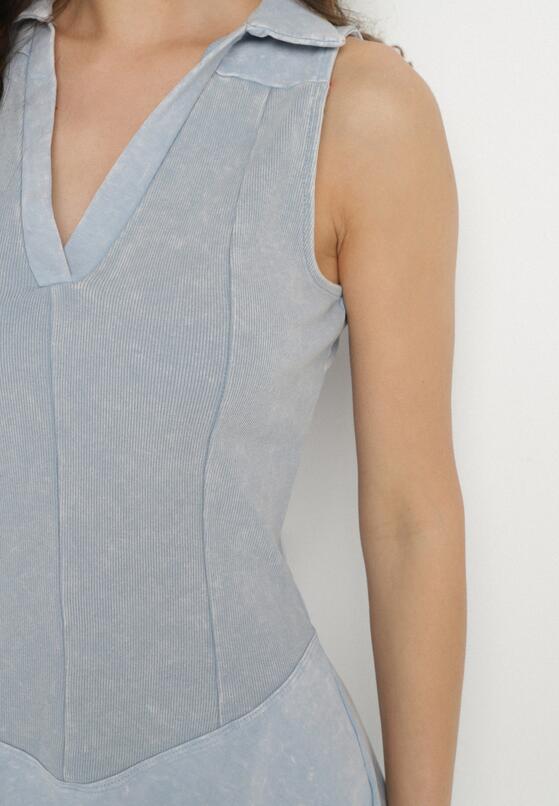 Rochie Albastru deschis 5