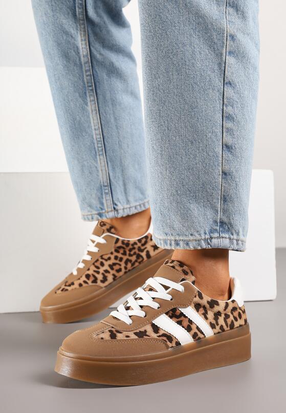 Sneakers Imprimeu leopard 2