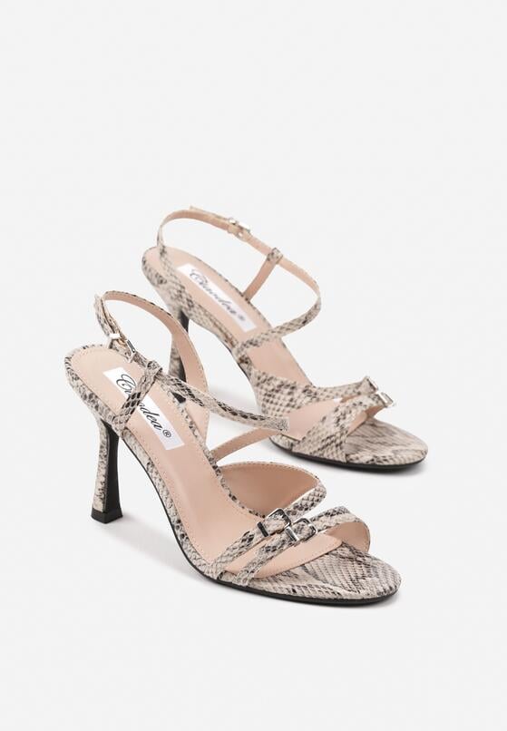 Sandale Print piele de șarpe 5