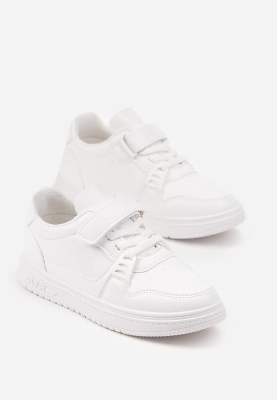 Białe Buty Sportowe Sneakersy z Ozdobą Nolivine 2