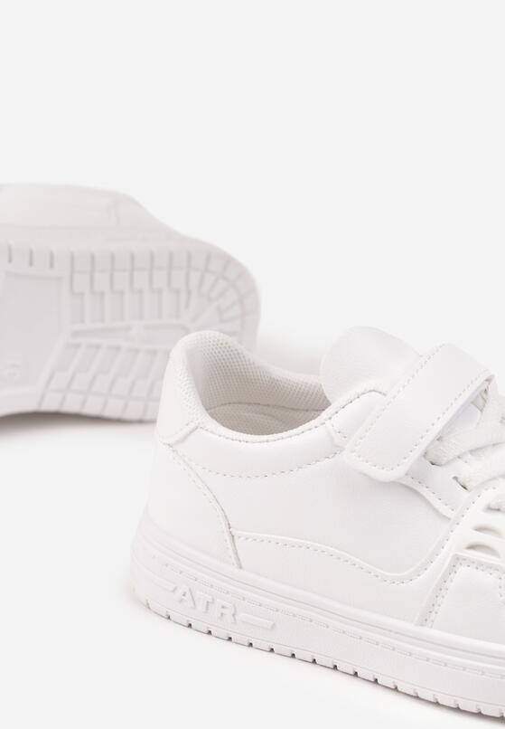Białe Buty Sportowe Sneakersy z Ozdobą Nolivine 3