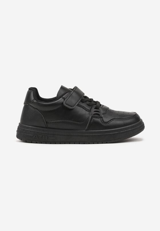 Czarne Buty Sportowe Sneakersy z Ozdobą Nolivine 1