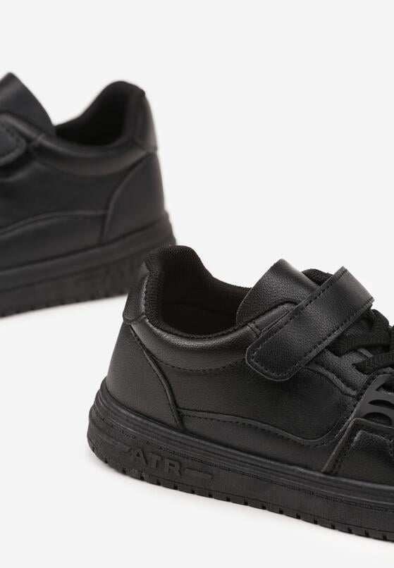 Czarne Buty Sportowe Sneakersy z Ozdobą Nolivine 3