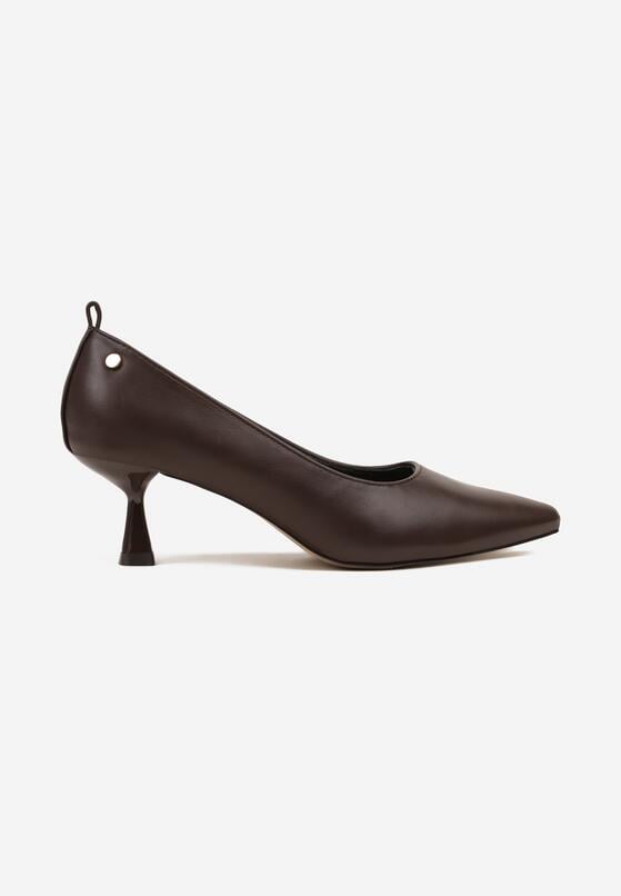 Pantofi cu toc Maro 4