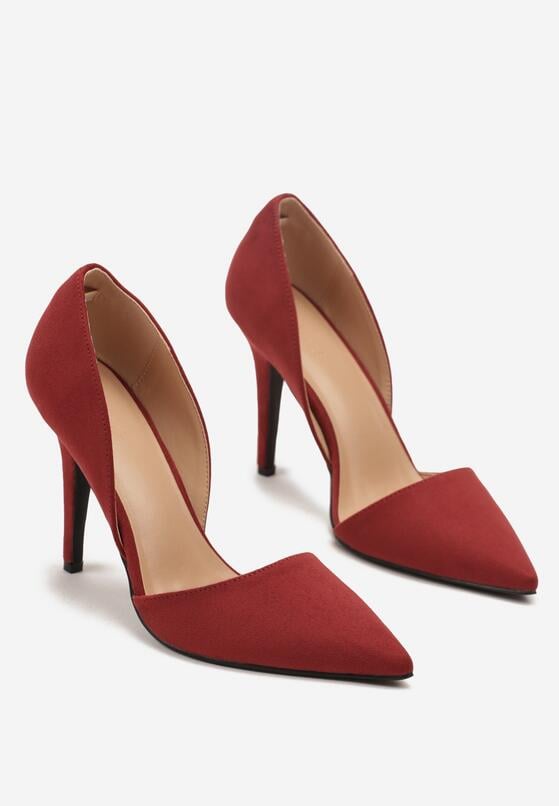 Pantofi stiletto Bordo 5