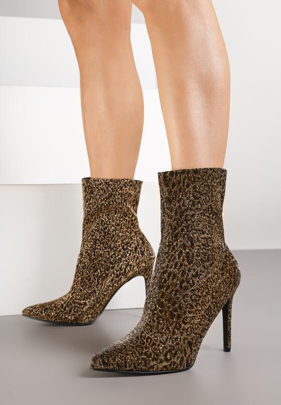 Botine Imprimeu leopard 1