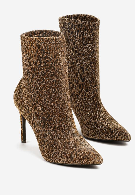 Botine Imprimeu leopard 5