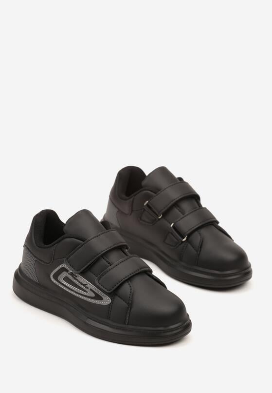 Czarne Buty Sportowe Mosos 2