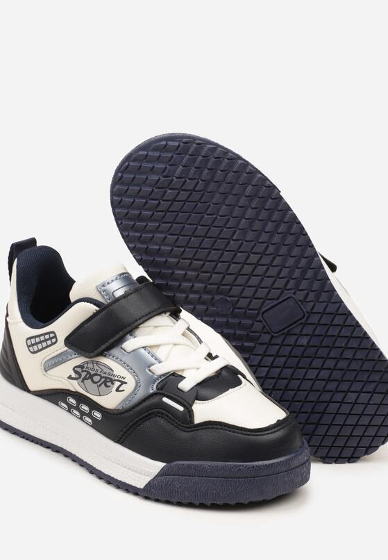Beżowo-Niebieskie Buty Sportowe Mosophoros 3