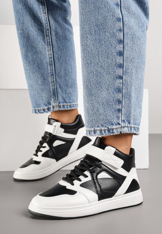 Sneakers Negru cu alb 1