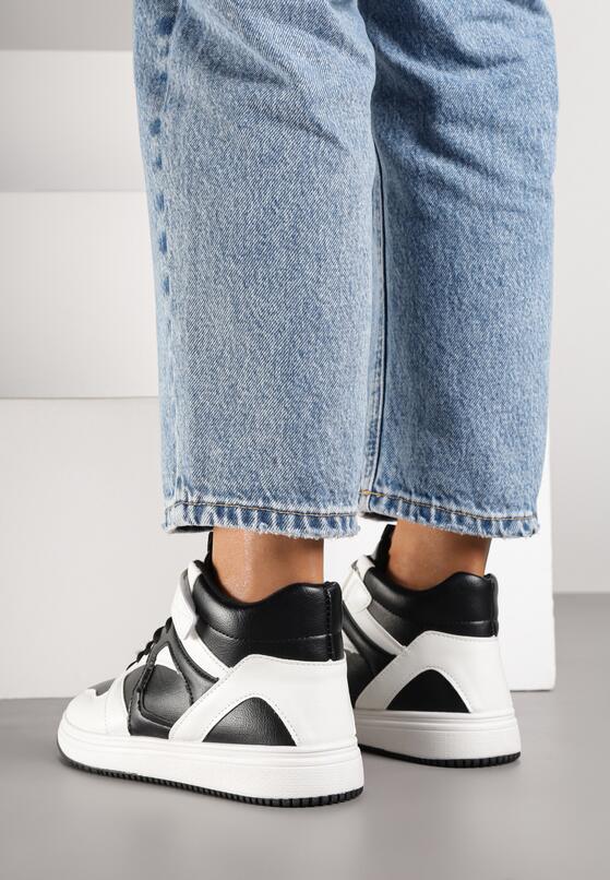 Sneakers Negru cu alb 3