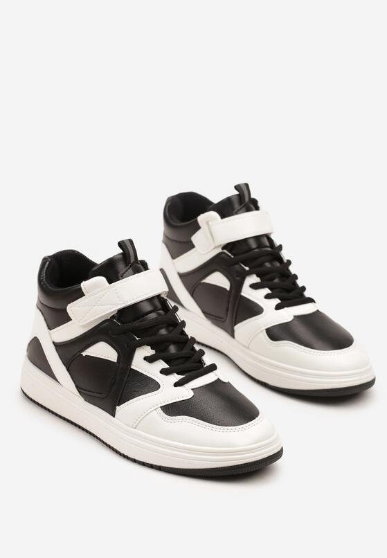 Sneakers Negru cu alb 5