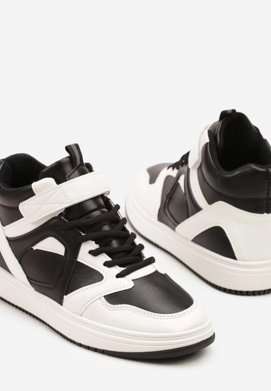 Sneakers Negru cu alb 6
